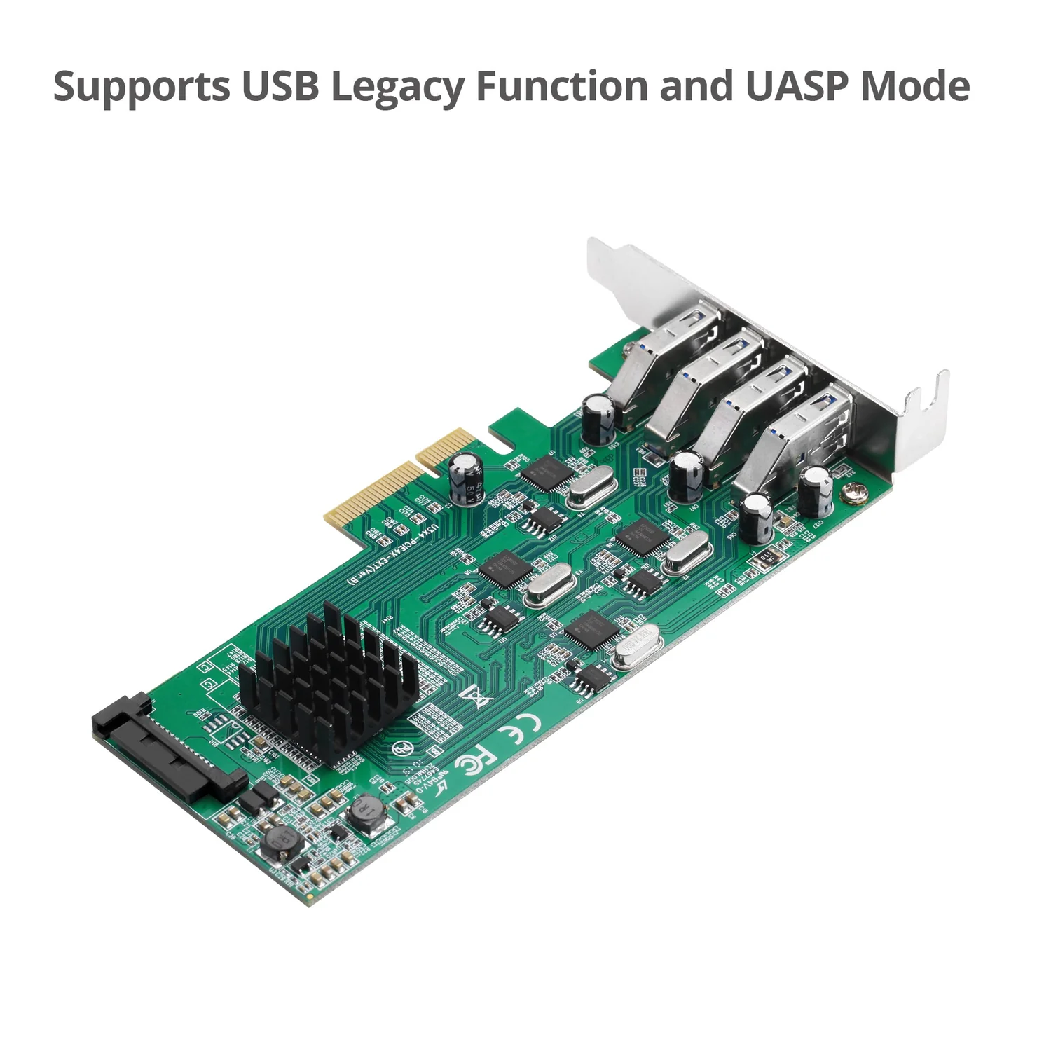 DP 4PORT USB 3.0 PCIE PCM ONLY  WITH UASP PCM ONLY