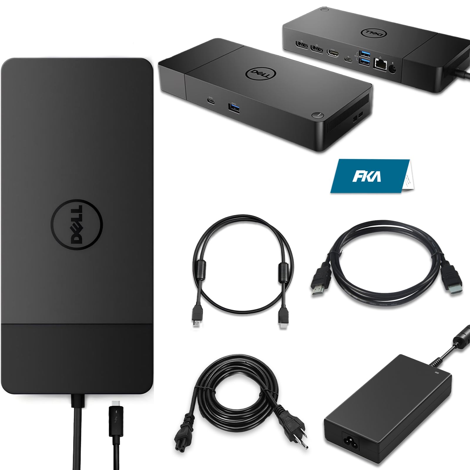 DELL DOCK WD19S 180W 130W POWER DELIVERY USB-C 4K DOCKING STATION