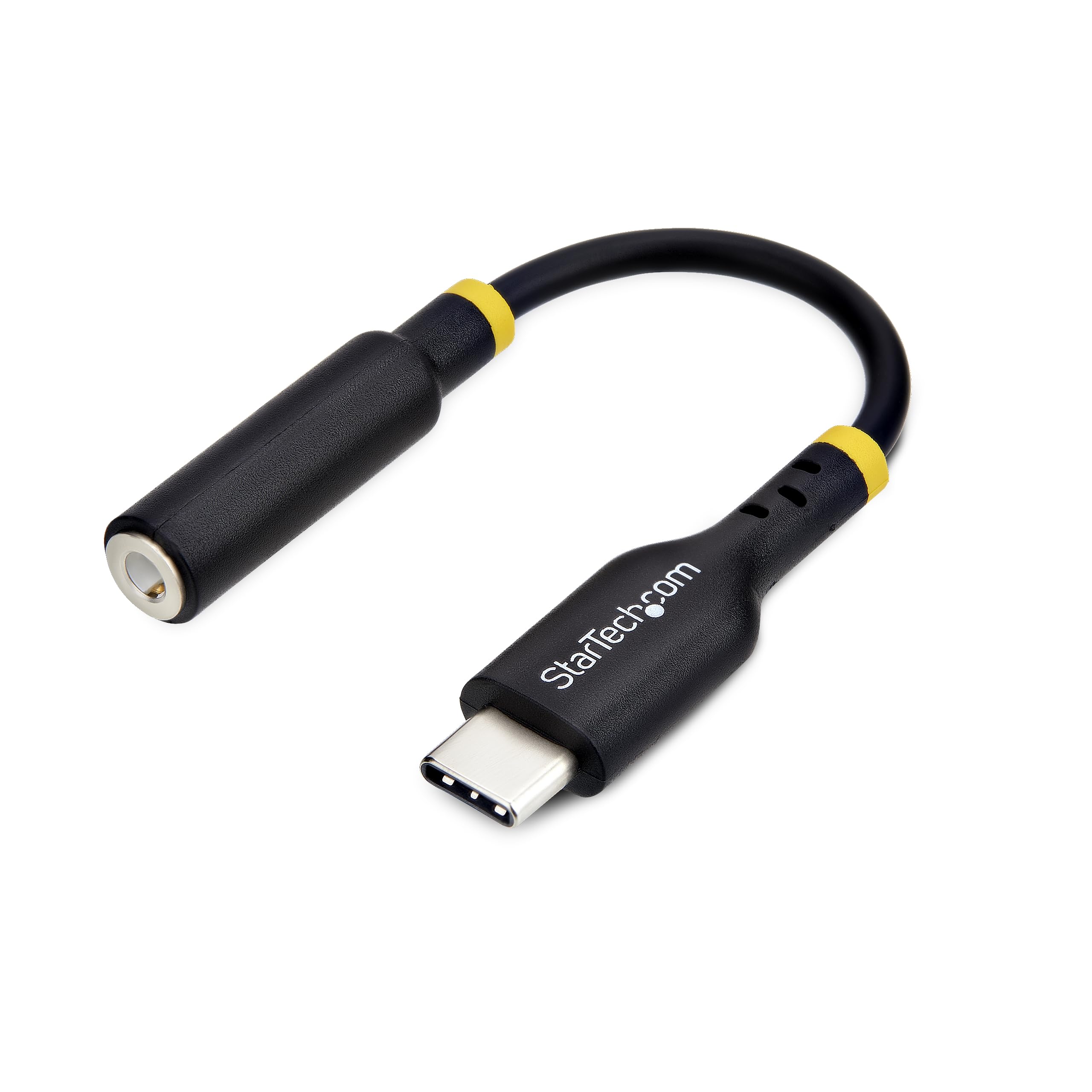 USB-C AUDIO ADAPTER TO 3.5MM    TRRS HEADPHONE JACK - TYPE-C DONGLE