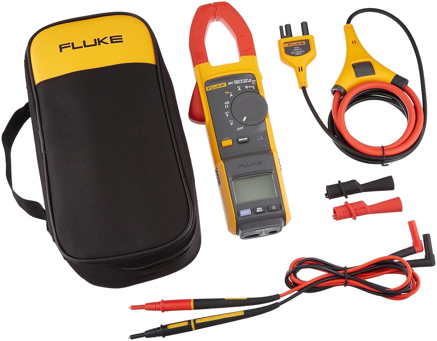 REMOTE DISP 1000A TRMS CLAMP    W/IFLEX AMERICAS 1XFLUKE-381 1 SET