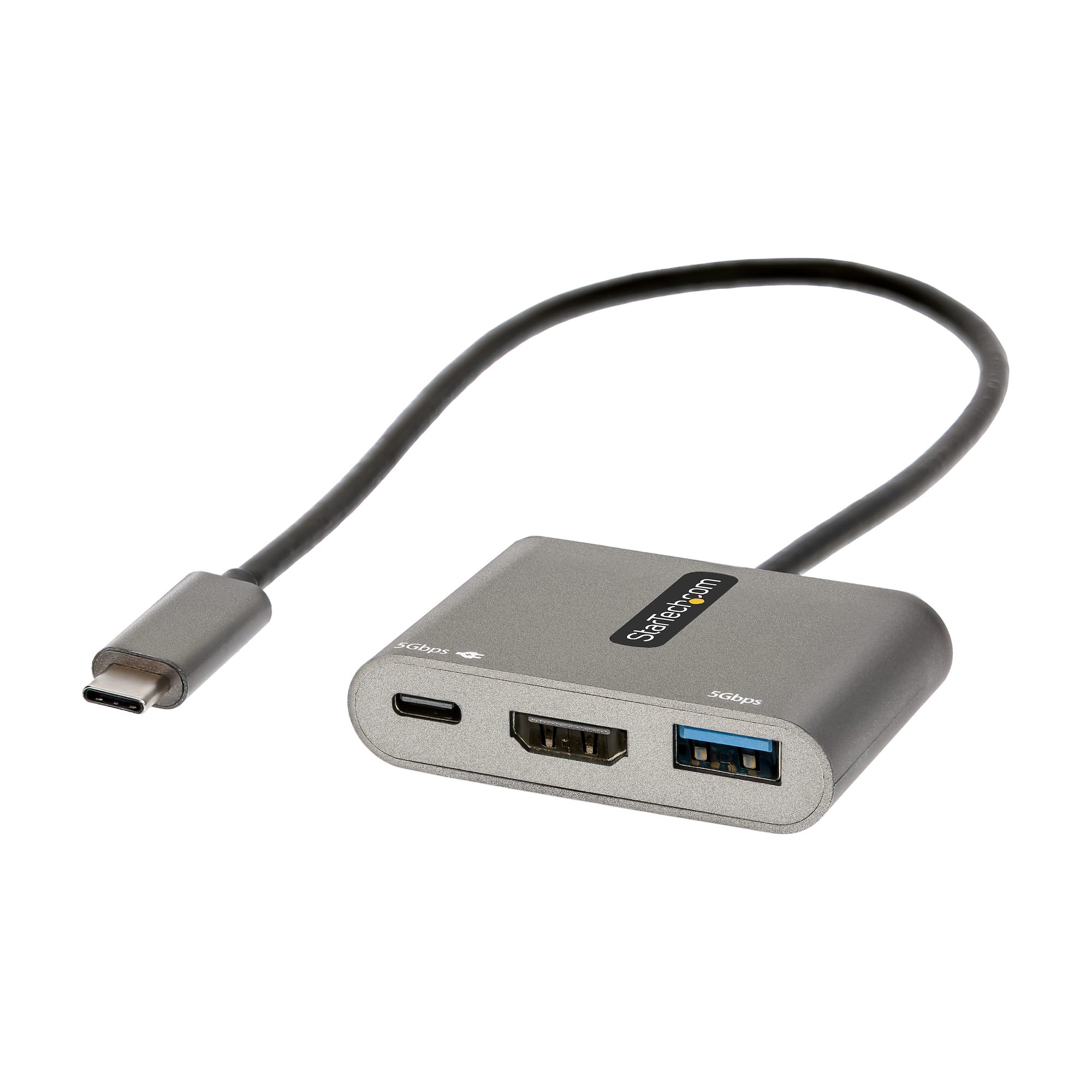 USB C MULTIPORT ADAPTER 100W PD 4K HDMI MINI TRAVEL DOCK W/ USB