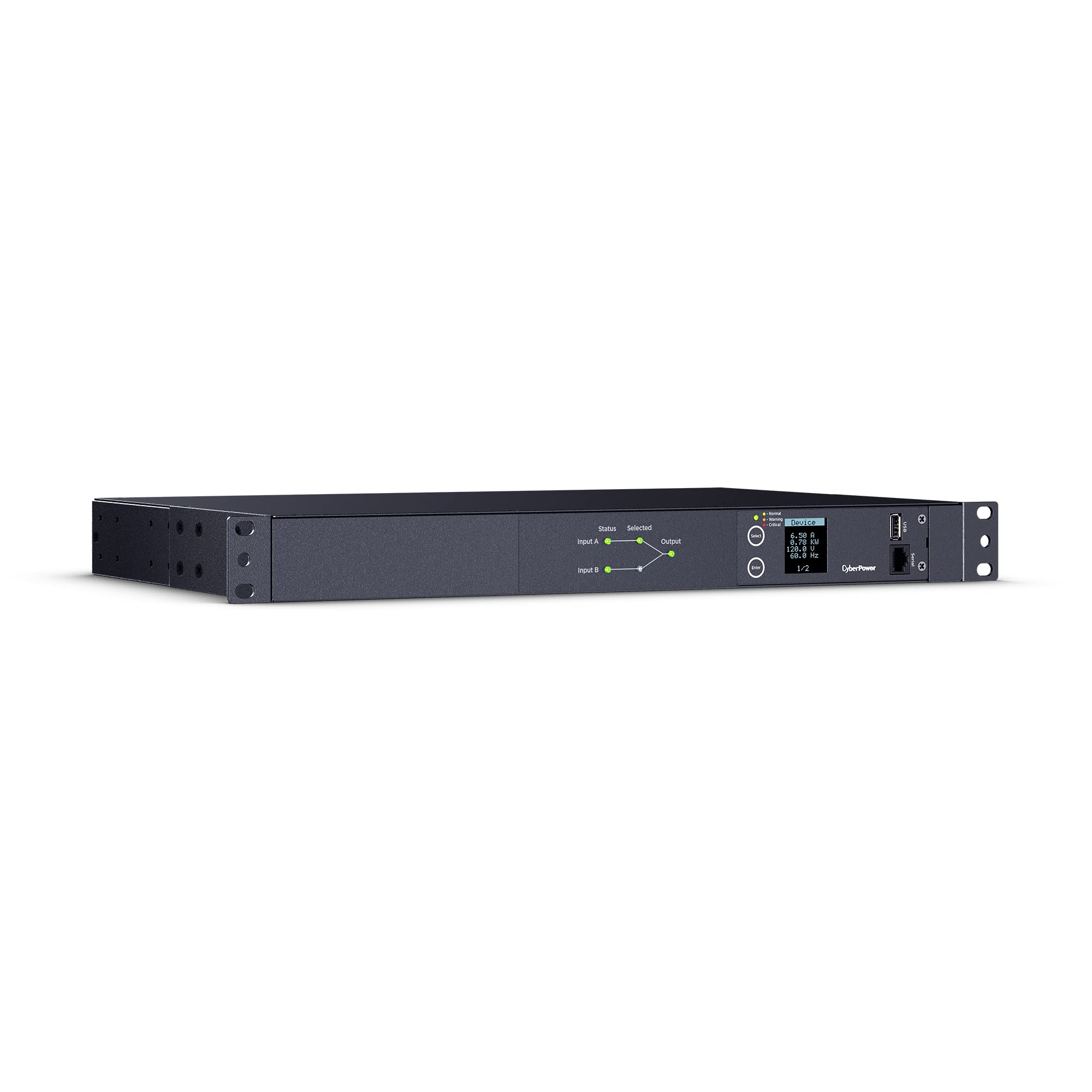 METERED ATS PDU 15A             120V 1U 10 OUTLETS