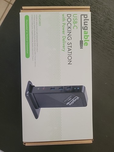 PLUGABLE UD-CA1A USB-C DOCKING  STATION W/ PD