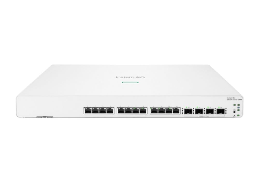 HPE NETWORKING INSTANT ON 1960  12XGT 4SFP+ SWITCH US  PL-I5