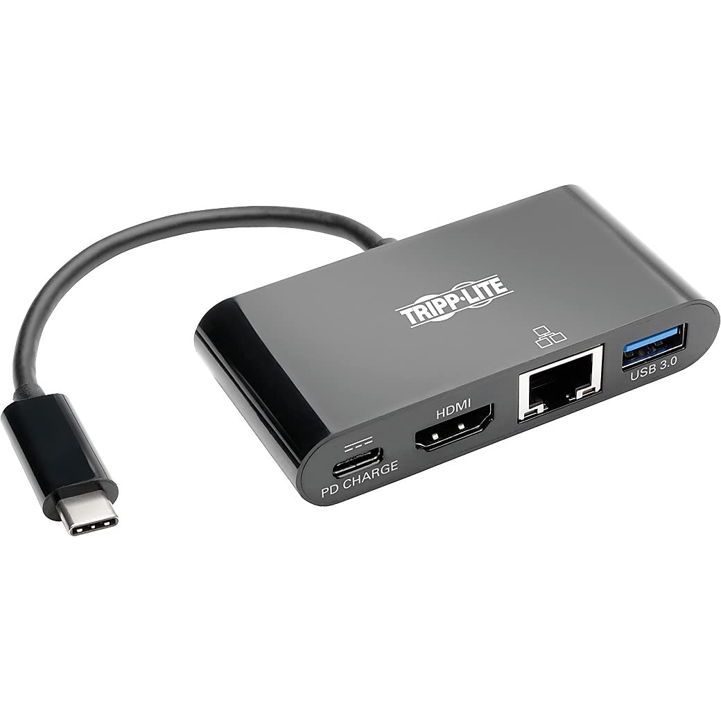 USB C TO HDMI MULTIPORT ADAPTER DOCK 4K USB TYPE C TO HDMI BLACK