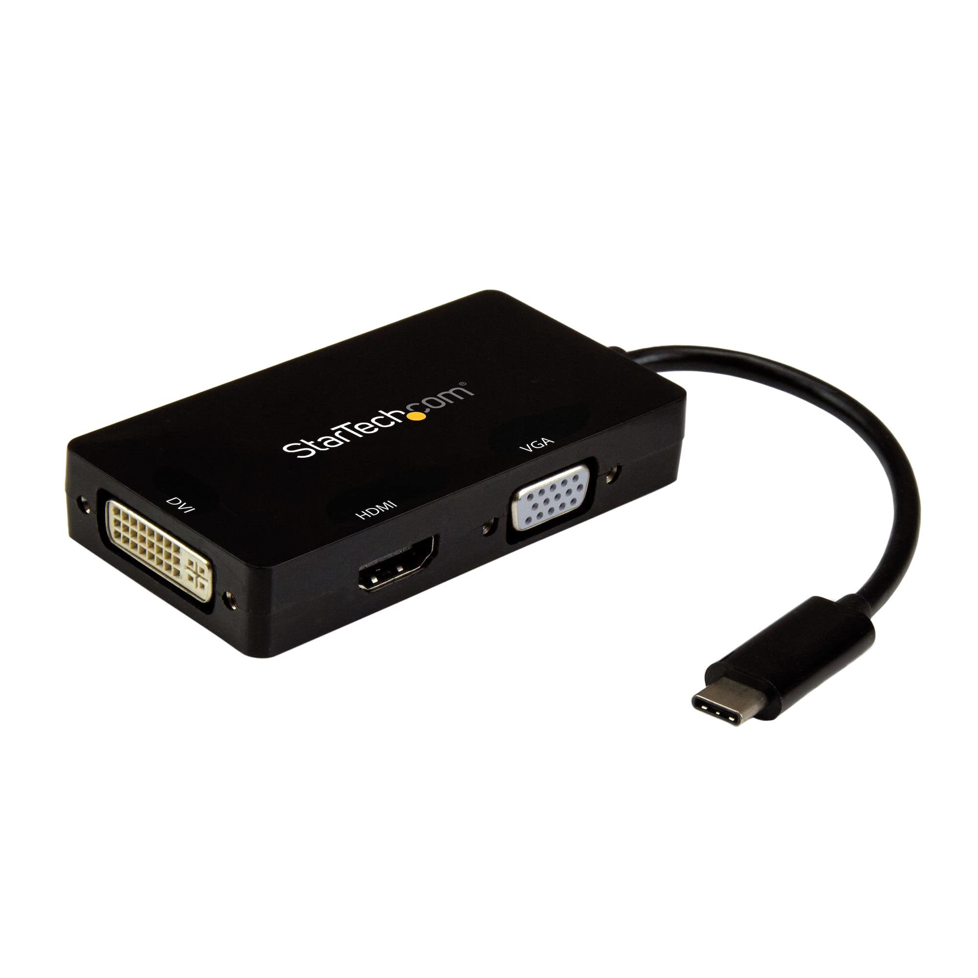 USB C MULTIPORT ADAPTER DONGLE  TYPE-C TO HDMI VGA DVI CONVERTER