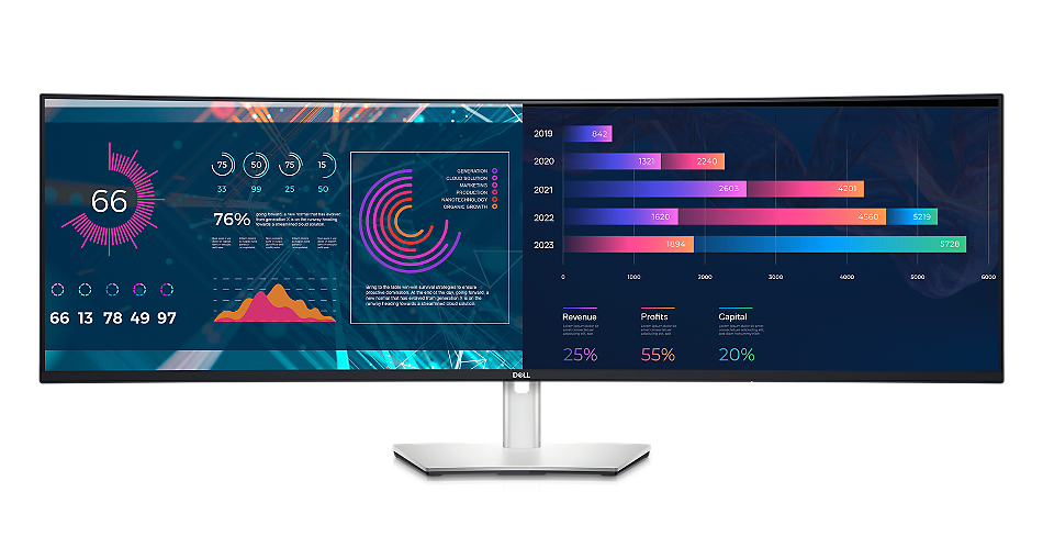 49IN ULTRASHARP CURVED MONITOR  U4924DW