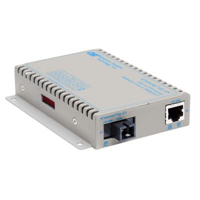 Gigabit Managed Media Converter LC MM 850nm 550m