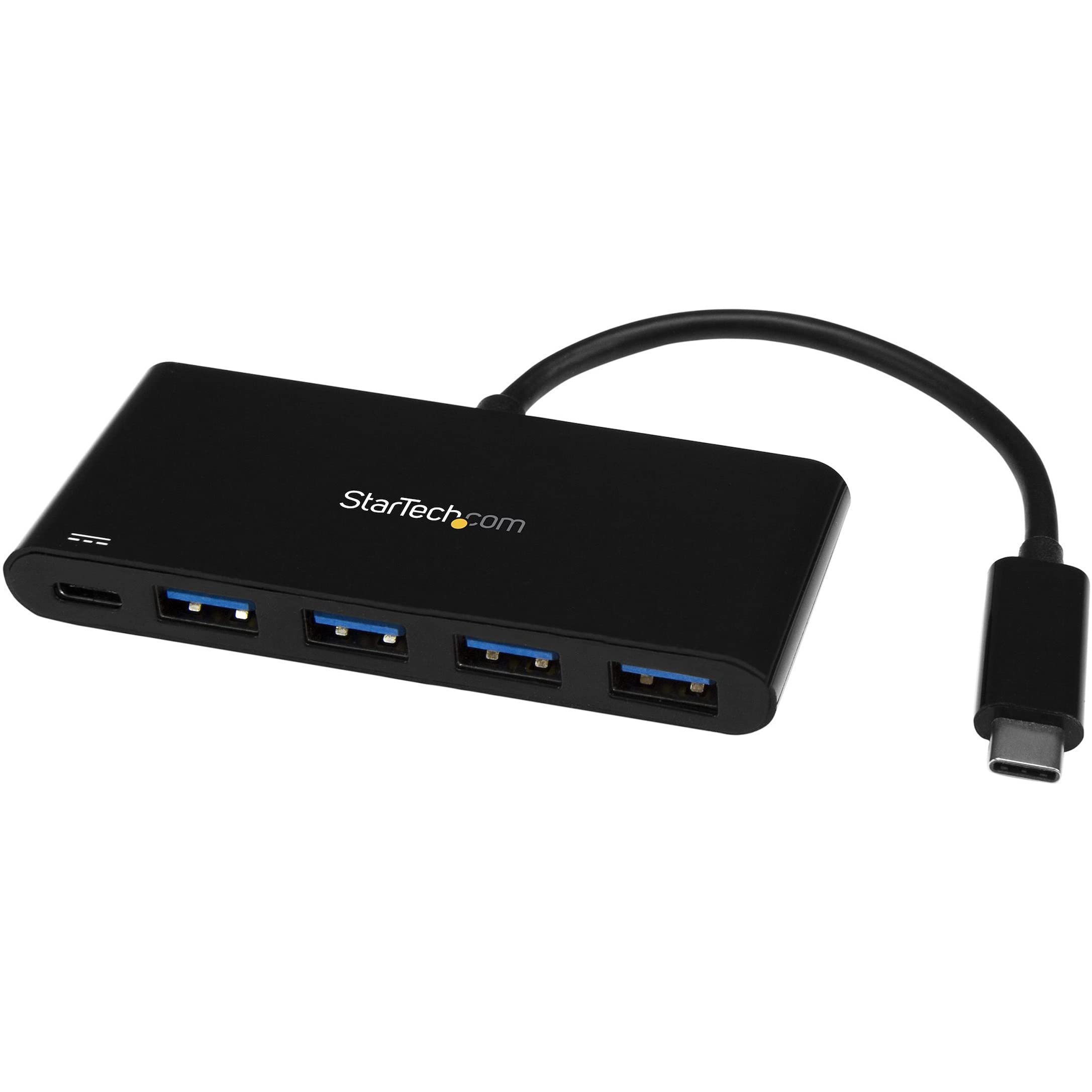 4 PORT USB C HUB 60W CHARGING   EXPANSION HUB LAPTOP USBC DONGLE