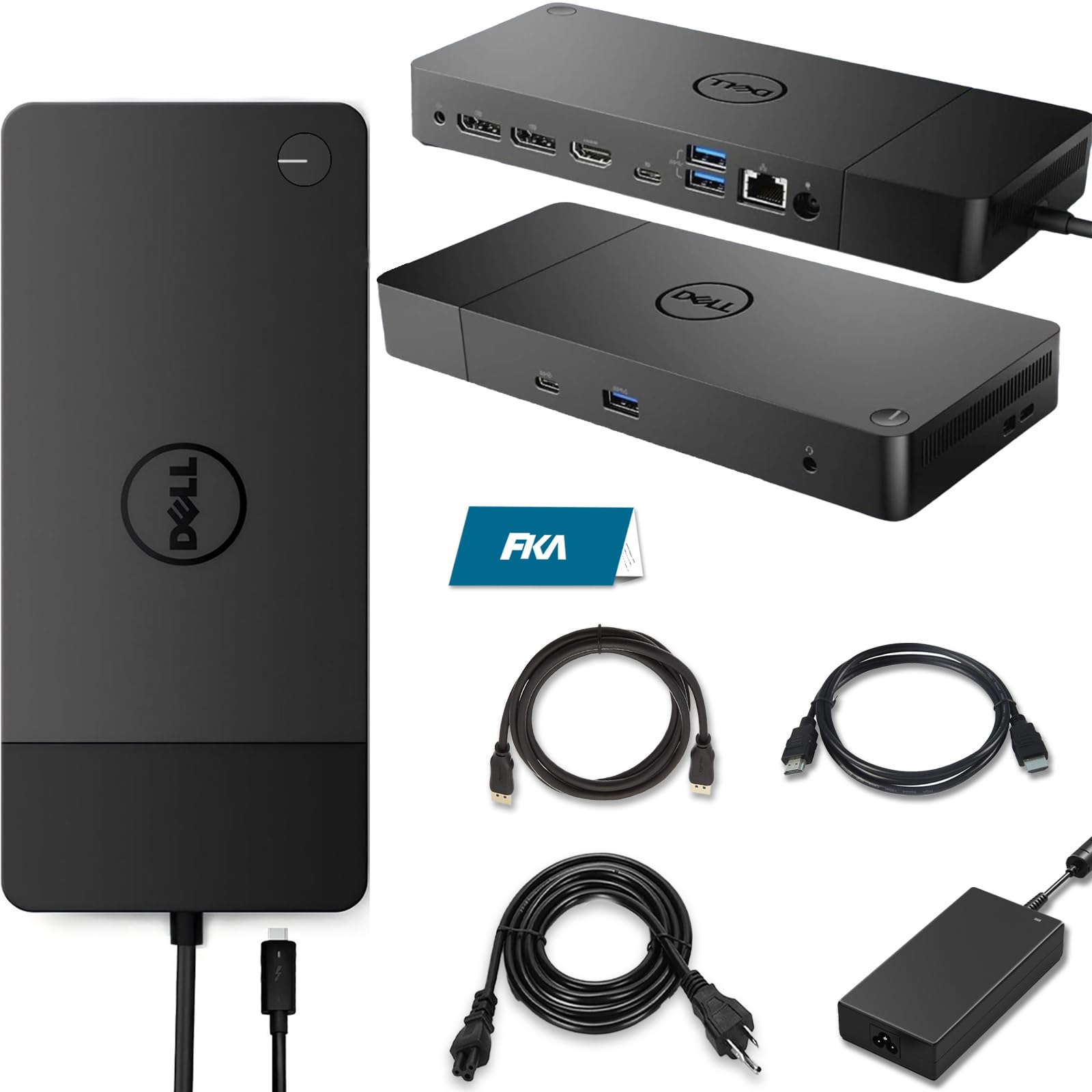DELL WD19 DOCKING               STATION 130W USB-C BLACK