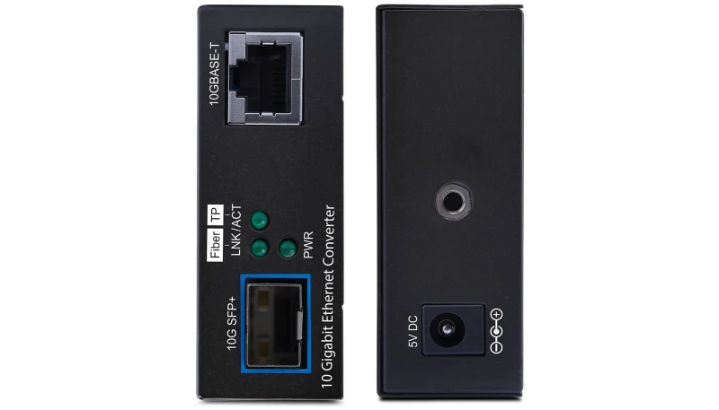 10GBE MULTI-GIGABIT SFP+ -      FIBER MEDIA CONVERTER TAA