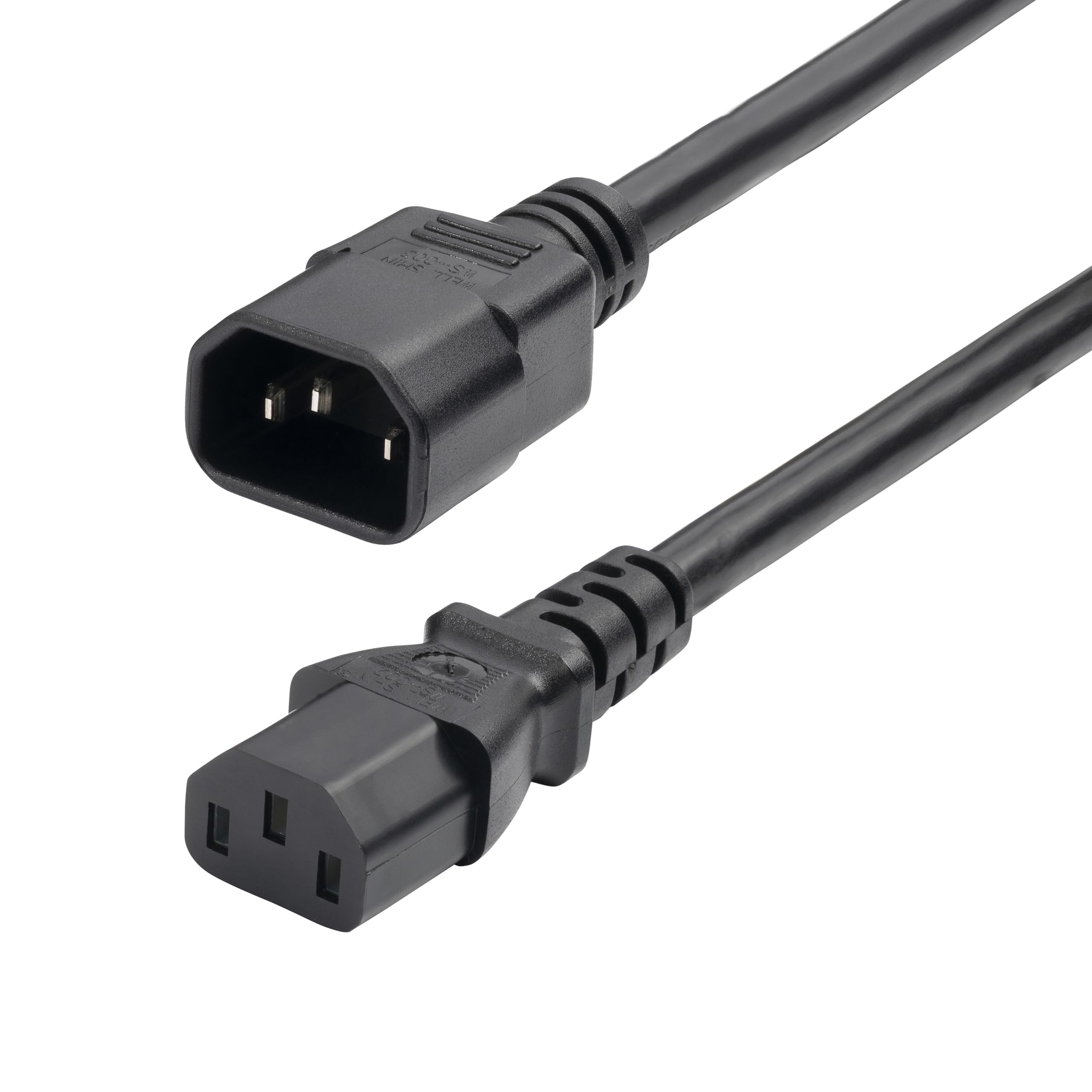 6FT POWER EXTENSION CORD        IEC 60320 C14 TO C13 13A 250V