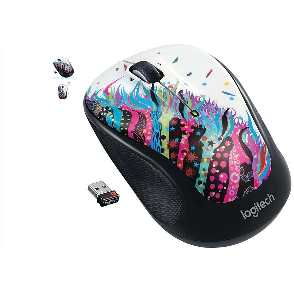M325S MOUSE CELEBRATION BLACK   WIRELESS