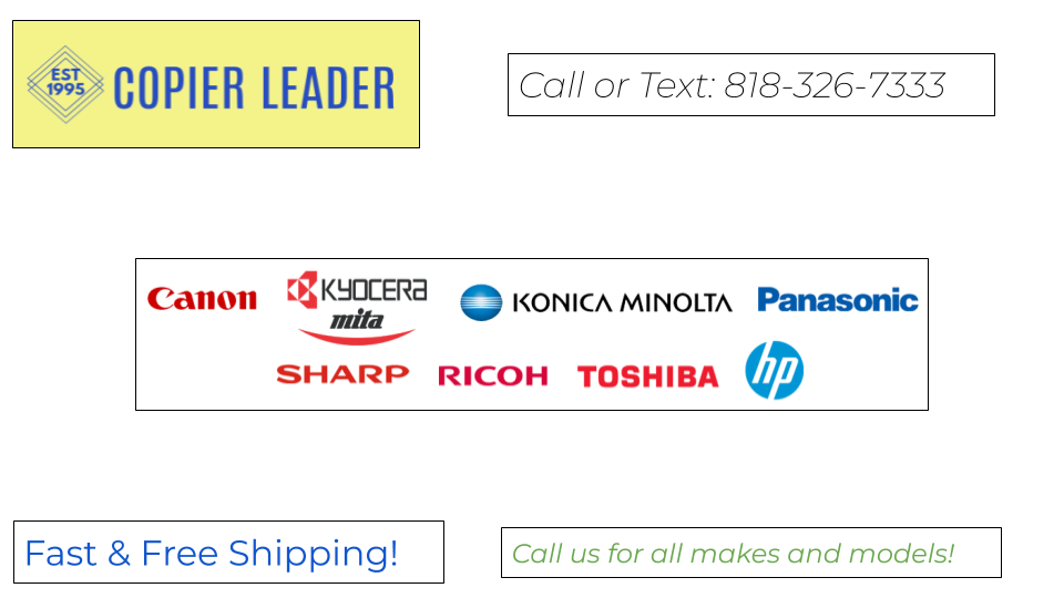 Konica Copier/fax Supplies