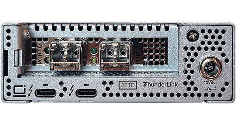 THUNDERBOLT 5 TO 32GB FIBRE CHN WITH (2) SFP+ MODULES DESKTOP