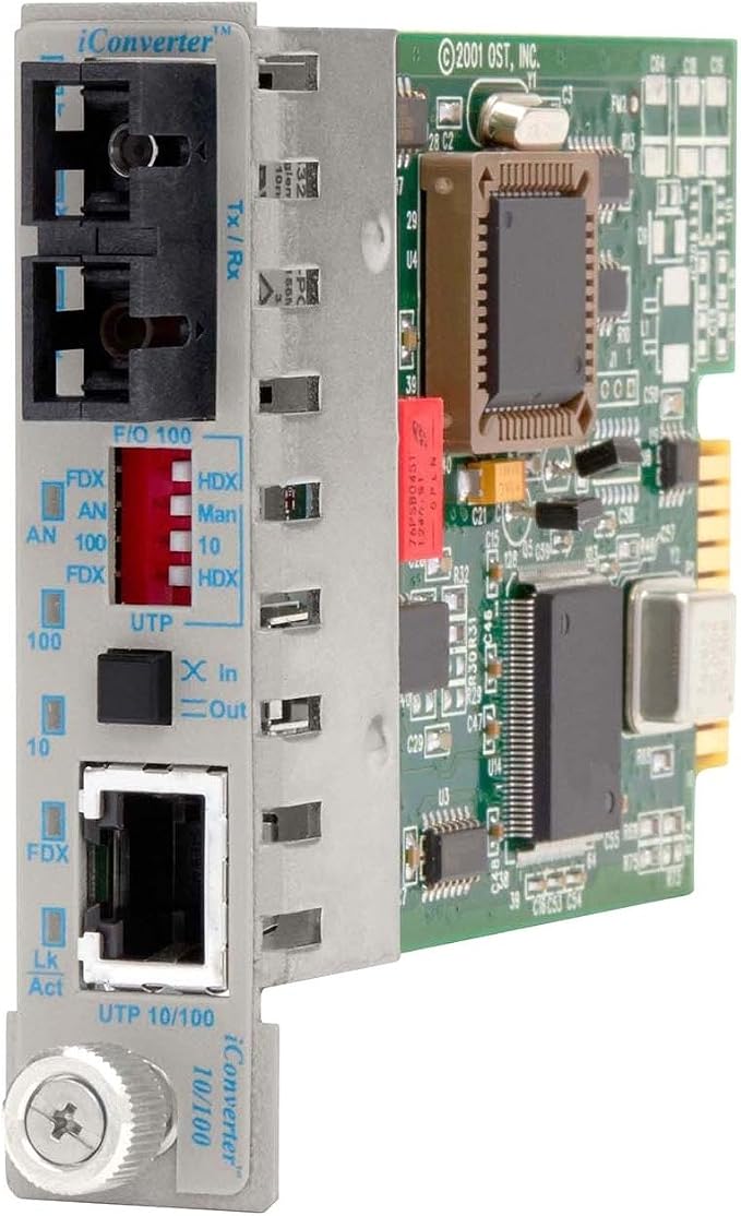 Gigabit Ethernet NID 1G SC SM 1310nm 12KM -40 to 60C