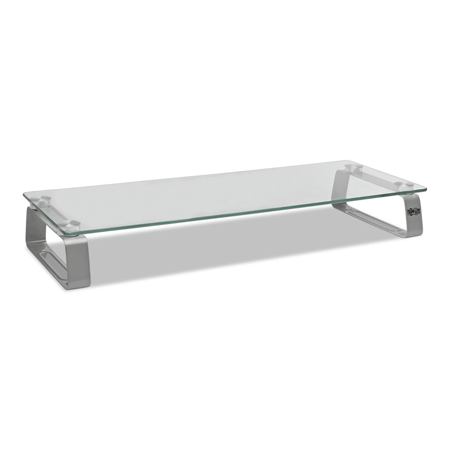 GLASS MONITOR RISER STAND 3IN   UNIVERSAL COMPUTER LAPTOP PRINTER