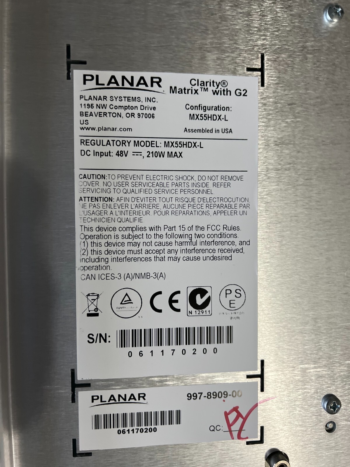 Planar Lcd Videowall