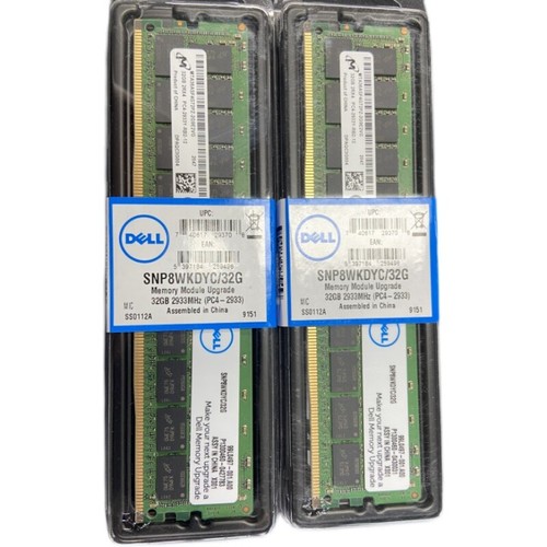 DELL 32GB - 2RX4 DDR4 RDIMM     2933MHZ