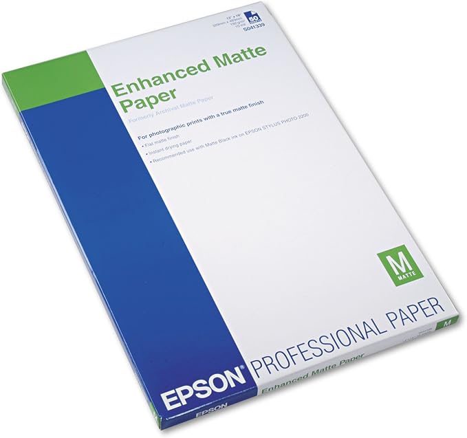 50 SHEET 13X19 A3 ARCHIVAL      MATTE PAPER STYLUS PHOTO 2000P