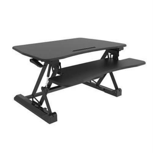 SIT-STAND DESK CONVERTER RISER  KEYBOARD & MOUSE DECK