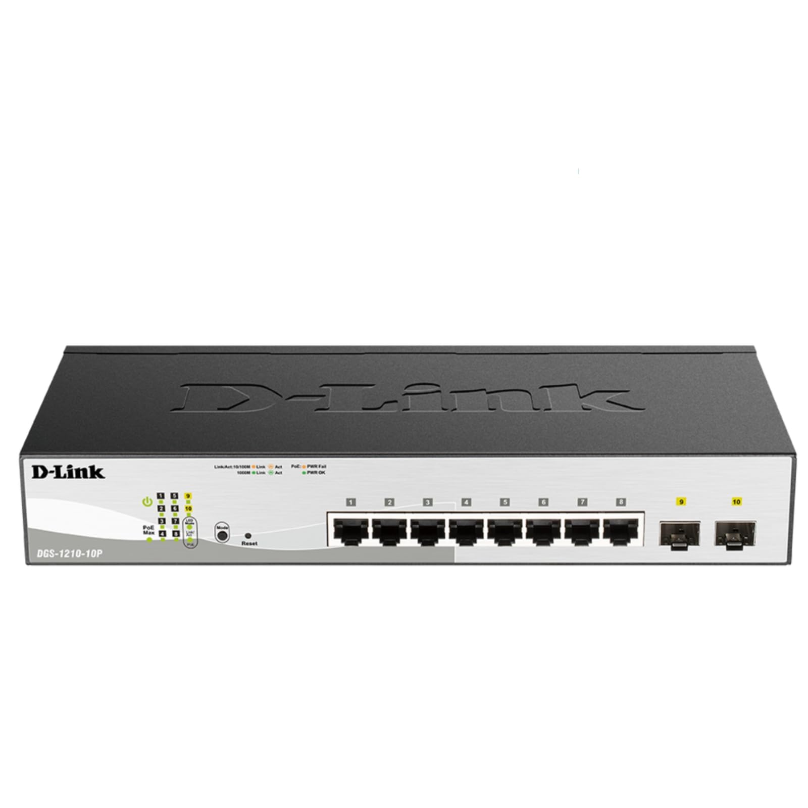 SMART MANAGED 8PORT GIGABIT     SWITCH WITH 2 COMBO SFP 65W POE