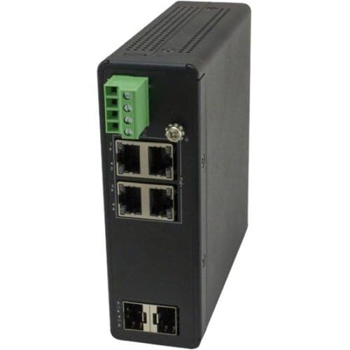 HARDENED UNMGDSWITCH 4PORT GE   POE+ 2 SFP 120W POE