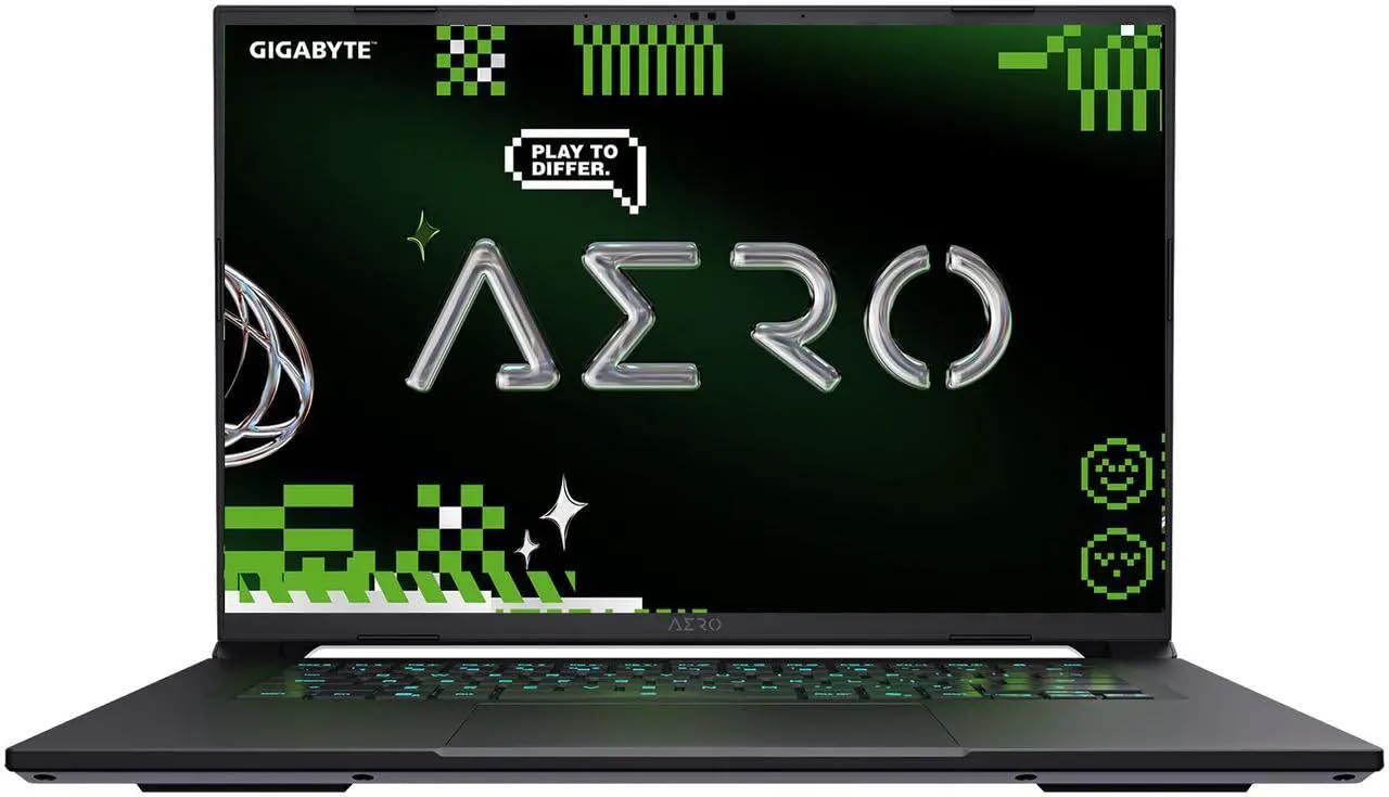 Gigabye AERO X16 1WH93USC94DH Copilot+ GAMING Ryzen™ AI 7 350 1TB SSD 16GB 16" WQXGA (2560x1600) 165Hz IPS WIN11 NVIDIA® RTX 5070 8192MB LUNAR WHITE RG Backlit Keyboard