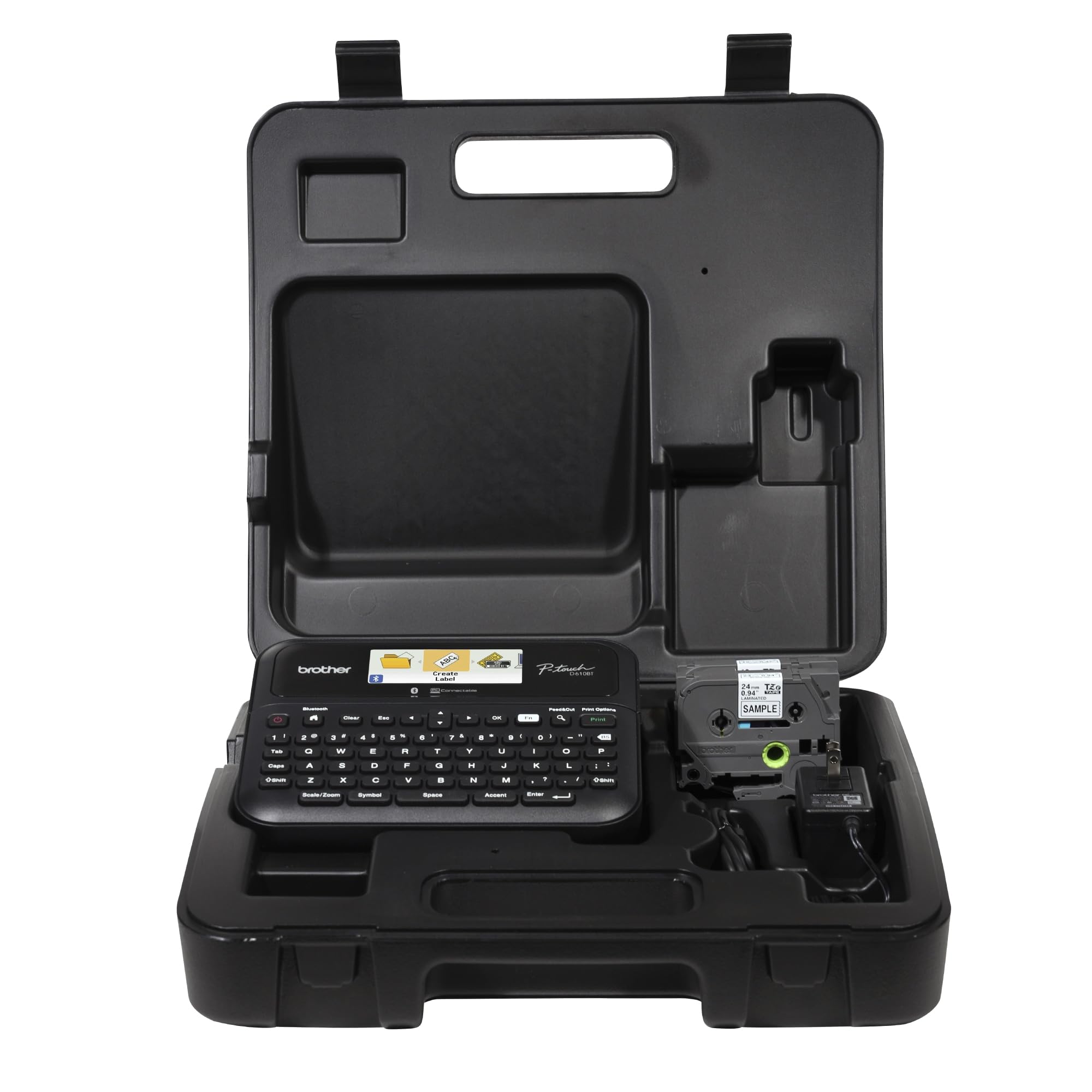 PT-D610BTVP CONNECTED LABEL     MAKER WITH COLOR DISPLAY