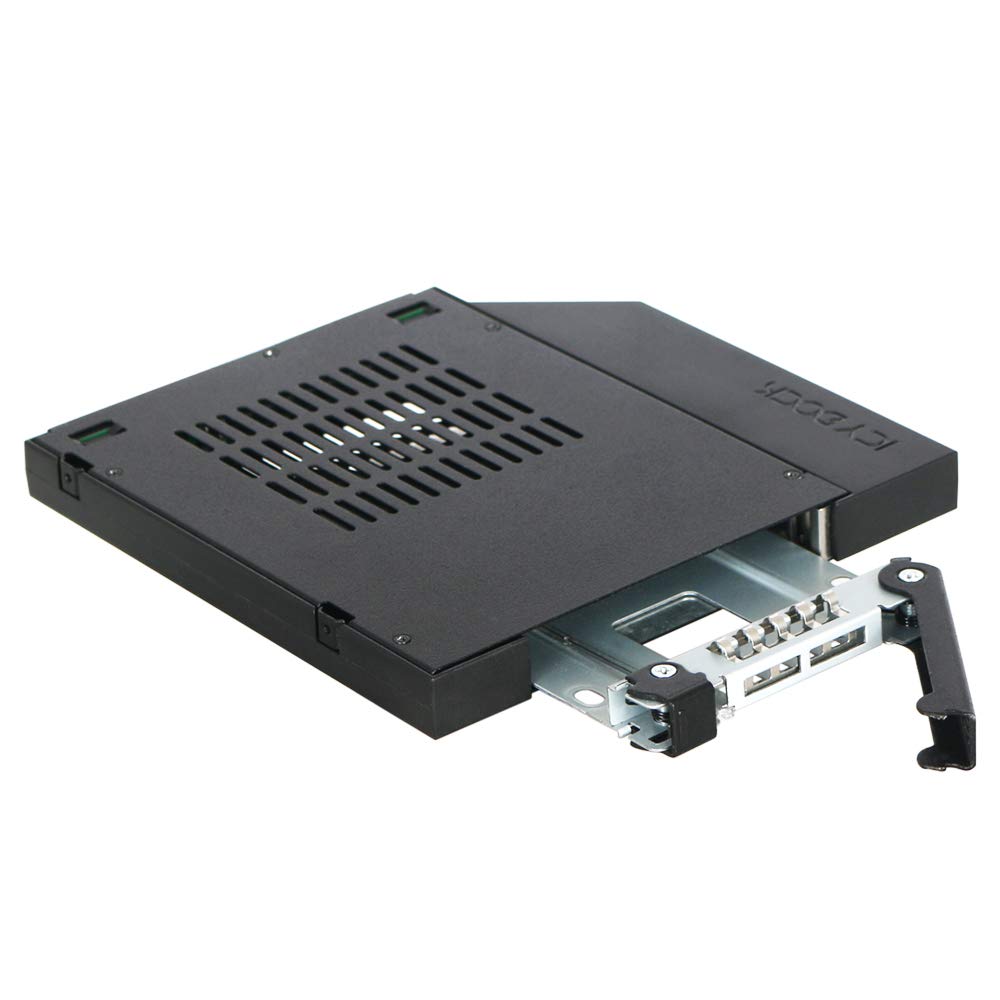 TOUGHARMOR MB411SPO-1B - 12.7MM 2.5 HOT-SWAP MOBILE RACK CD/DVDBAY