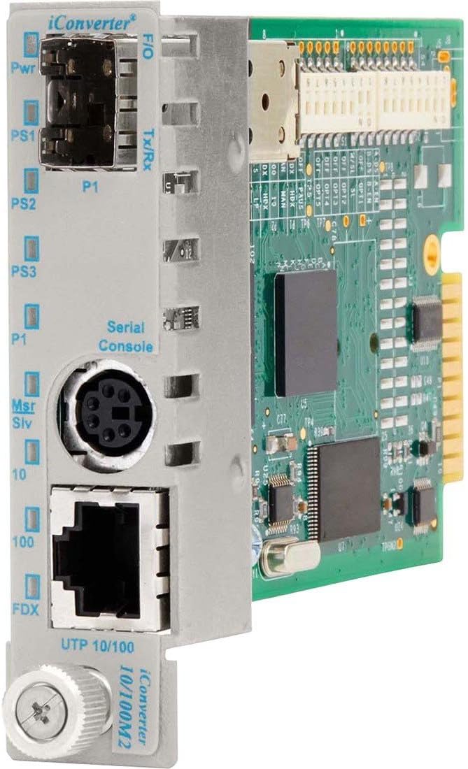 High-Speed 100MBPS to 8G SFP Converter with Mount AC -40-60C