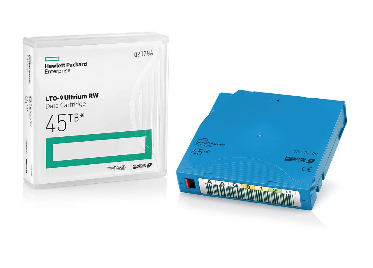 HPE LTO-9 45TB RW DATA          CARTRIDGE PL-7A