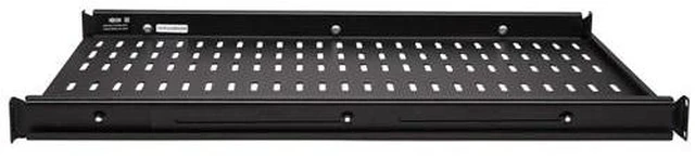 Eaton Adjustable Deep Rack Shelf, Steel Vented, 250lb Capacity, 113kg