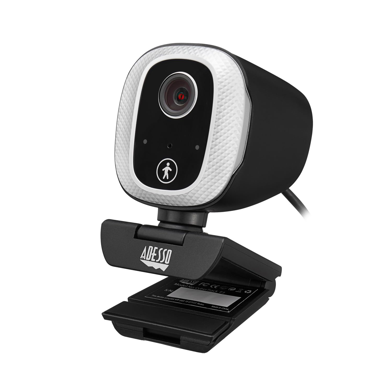 1080P HD FACE TRACKING WEBCAM   H.264 FIXED FOCUS USB