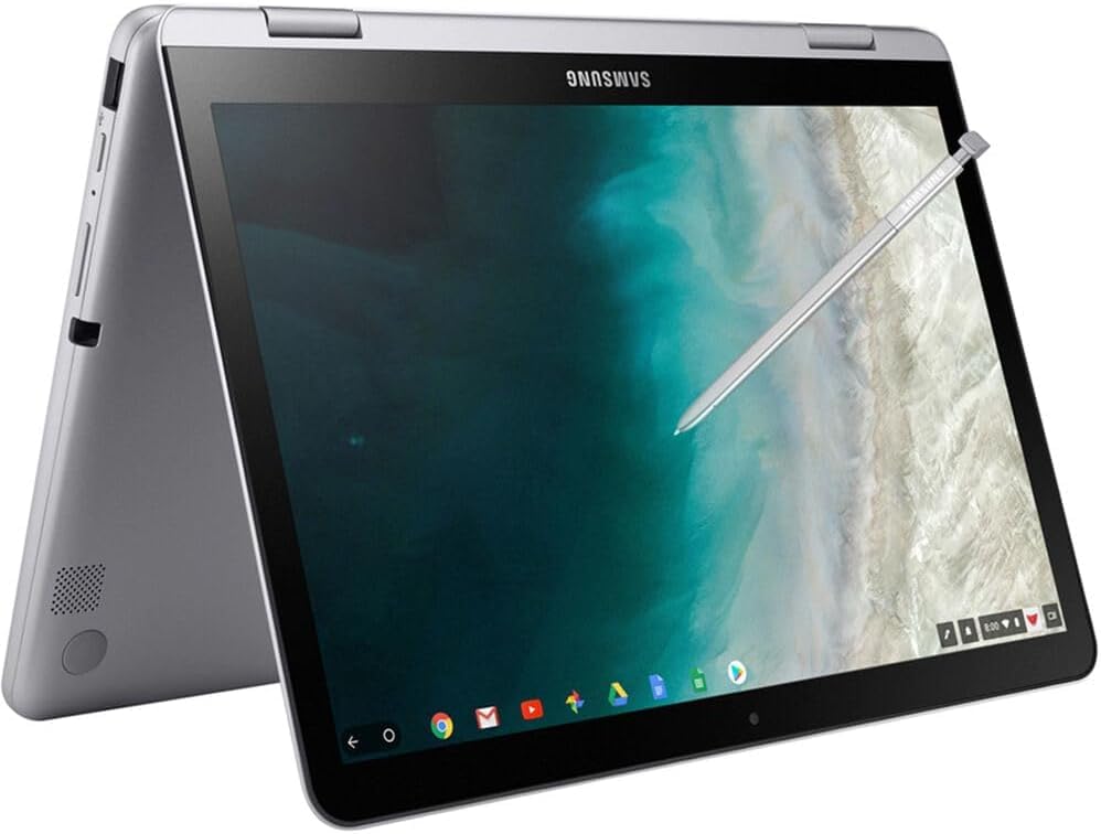 Samsung Chromebook Plus 2-in-1 Celeron® 3965Y 64GB eMMC 4GB 12.2" (1920x1200) TOUCHSCREEN ChromeOS LIGHT TITAN includes Mouse & Pen