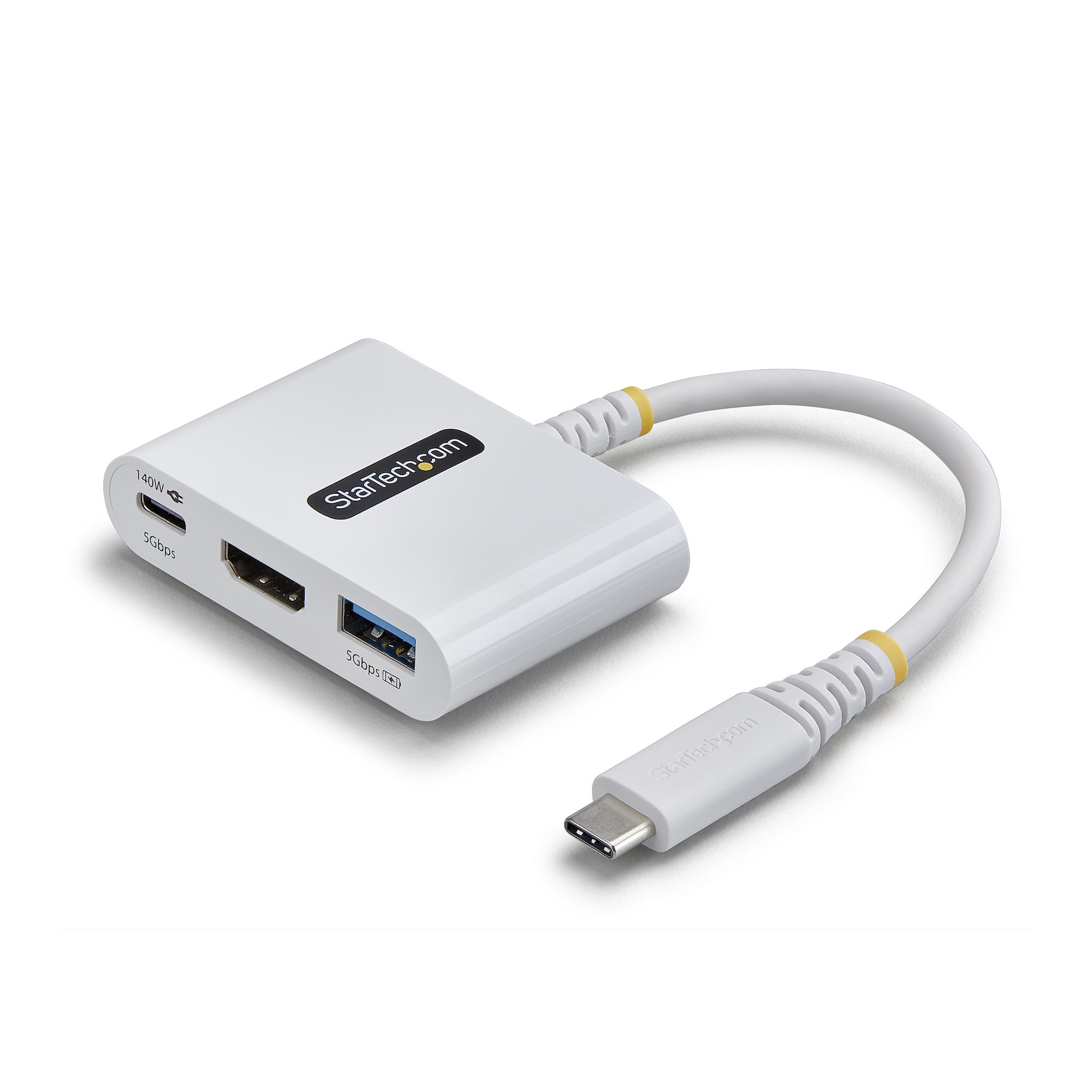 USB-C TO HDMI MULTIPORT HUB -   140W CHARGING 4K 60HZ USB 5GBPS