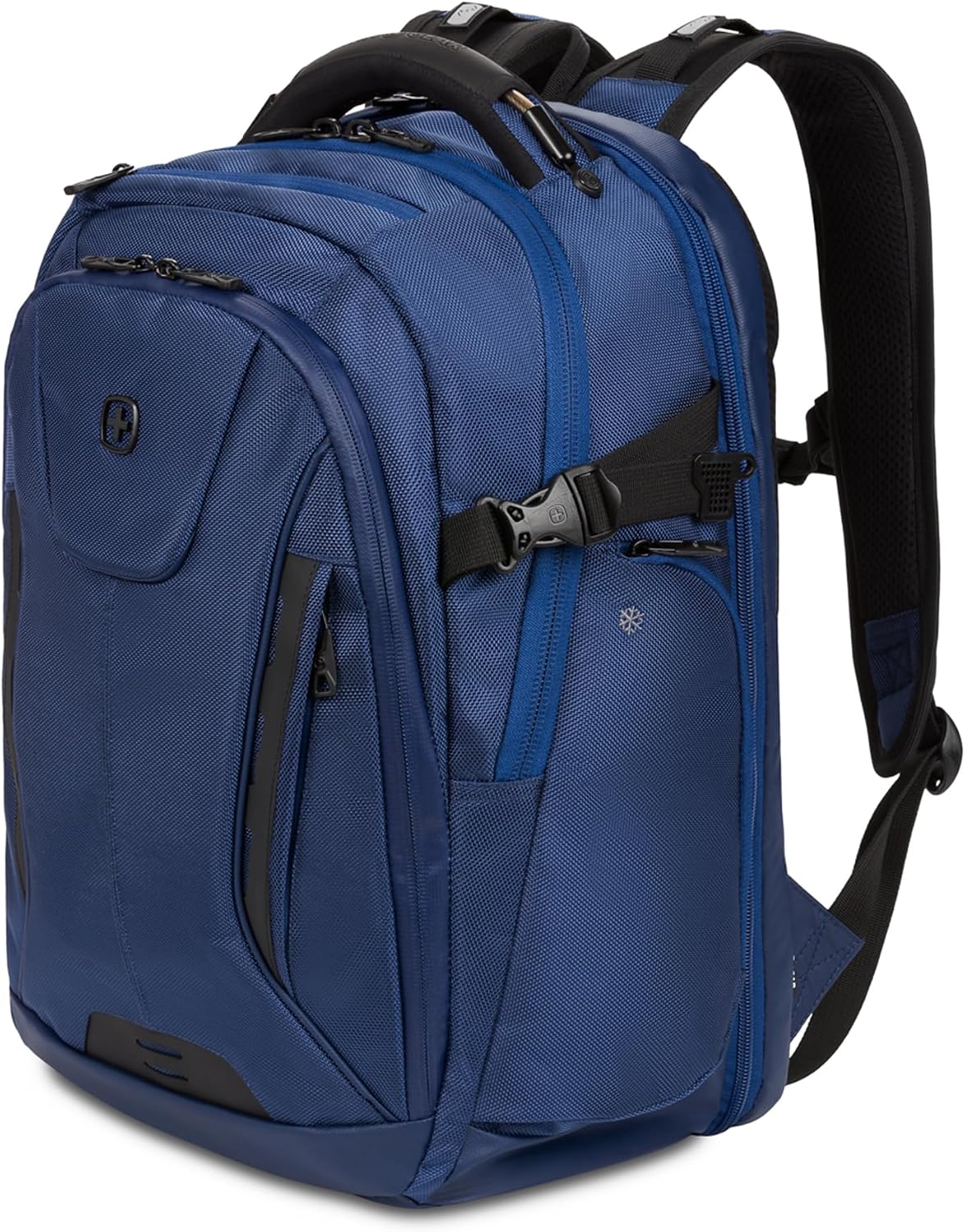 SWISSGEAR TECH TRAVEL ELITE     USB SCANSMART BACKPACK BLUE TSA
