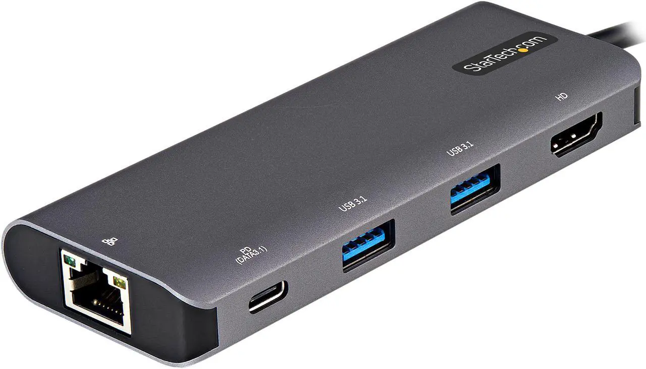 USB C MULTIPORT ADAPTER 100W PD 4K HDMI USB HUB MINI TRAVEL DOCK
