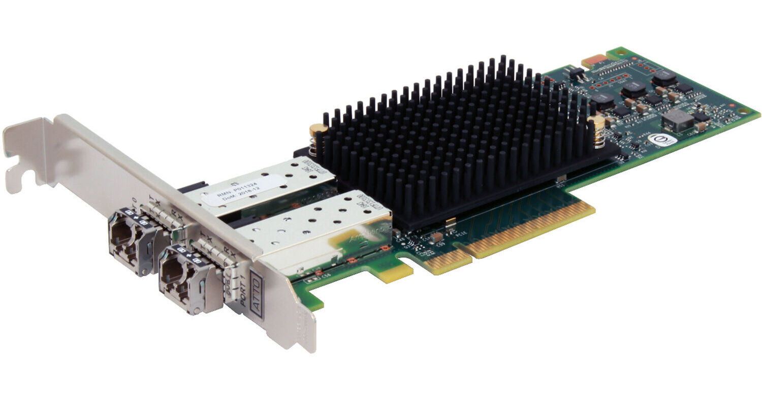 DUAL CHANNEL 64GB GEN7 FC TO X8 PCIE 4.0 HOST BUS ADAPTER LP SFP+