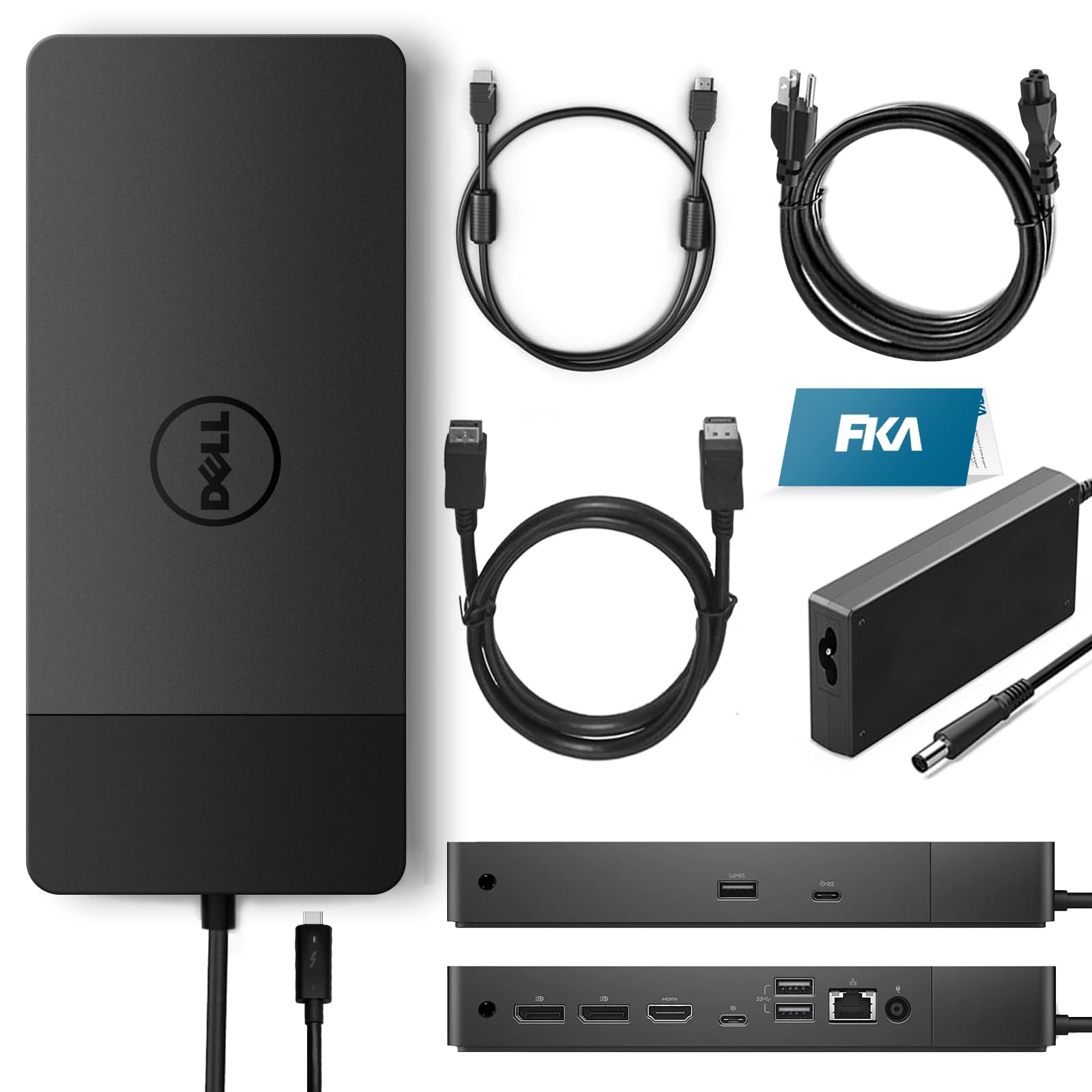 DELL WD19 DOCKING               STATION 130W USB-C BLACK