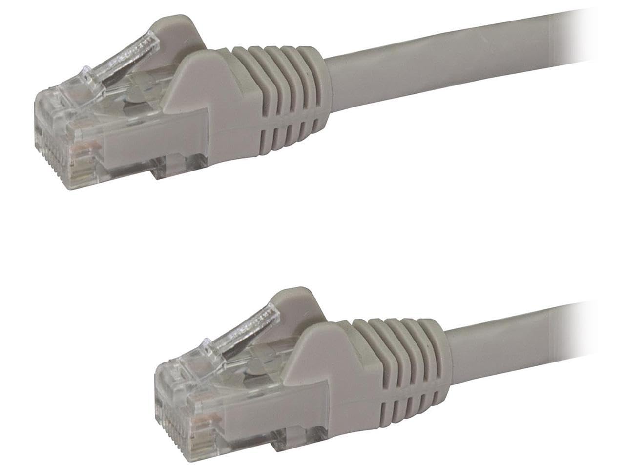 1FT GREY CAT6 ETHERNET CABLE    SNAGLESS RJ45 UTP PATCH CABLE CORD