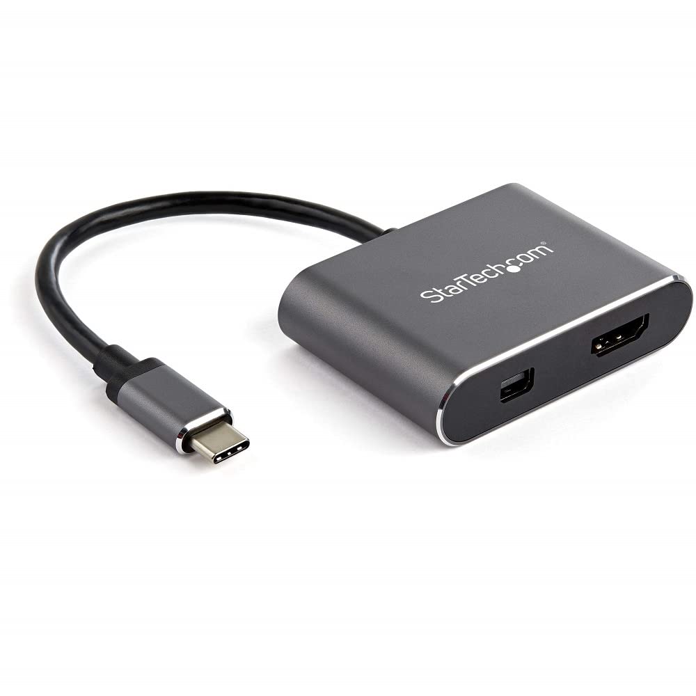 USB C MULTIPORT VIDEO ADAPTER   CONVERTER USBC TO MDP HDMI DONGLE