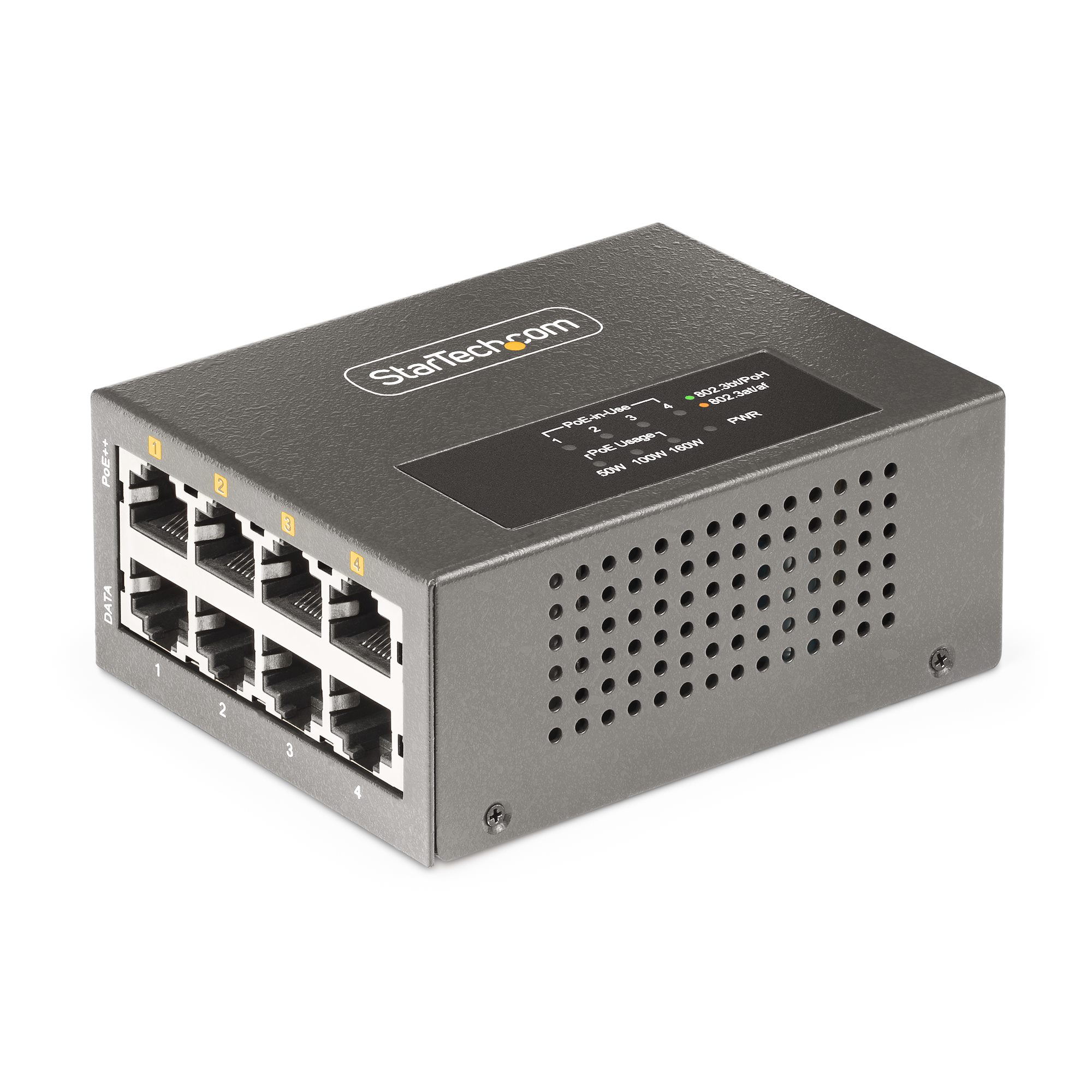 4-PORT POE+/POE++ INJECTOR -    MULTI-GIGABIT 5/2.5G ETHERNET