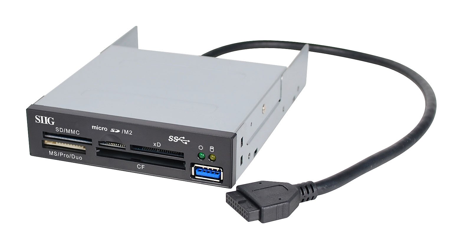 JU-MR0A11-S1 CARD READER USB    3.0 WIN SD/SDHC/SDXC/MS/MS PRO/MMC