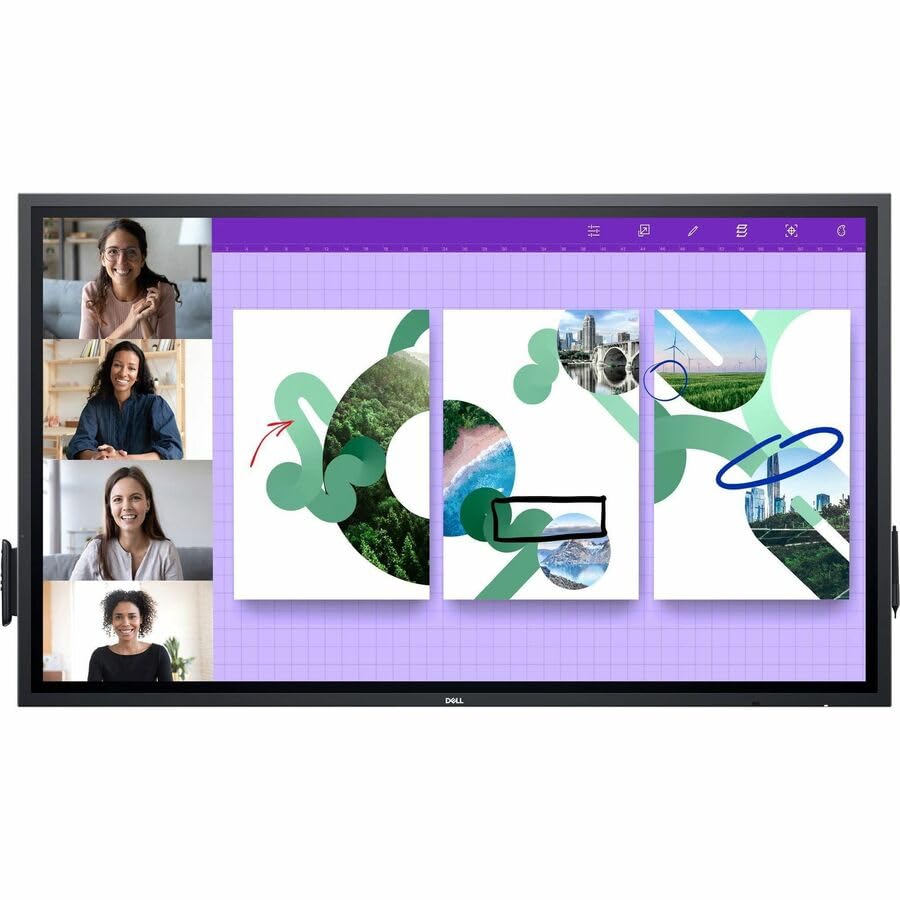 DELL 65 4K INTERACTIVE TOUCH    MONITOR P6524QT NO DIRECT SHIP