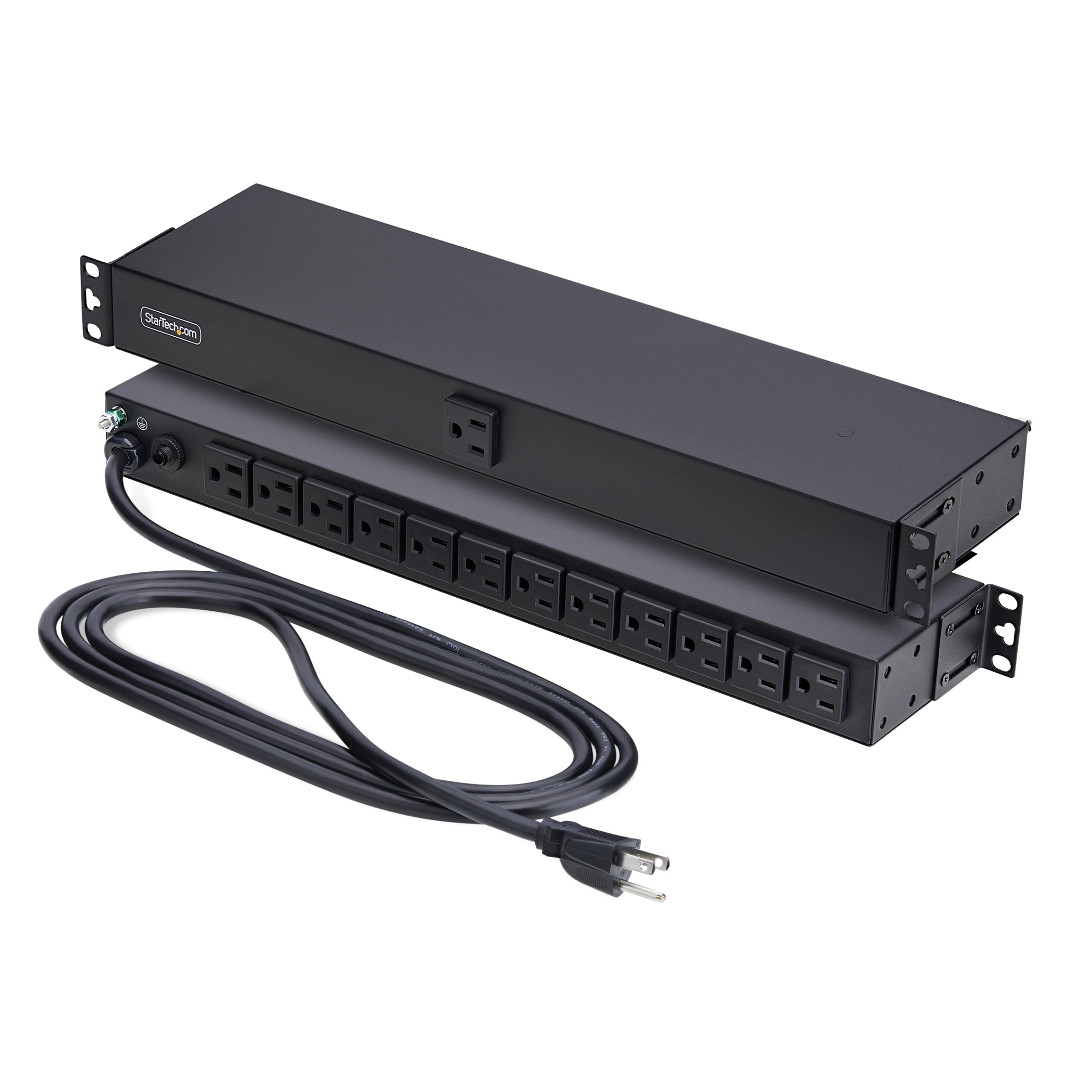 1U RACKMOUNT PDU UNIT FOR 19IN RACKS W/ 13X NEMA 5-15 ELECTRICAL OUTLETS - 1X FR