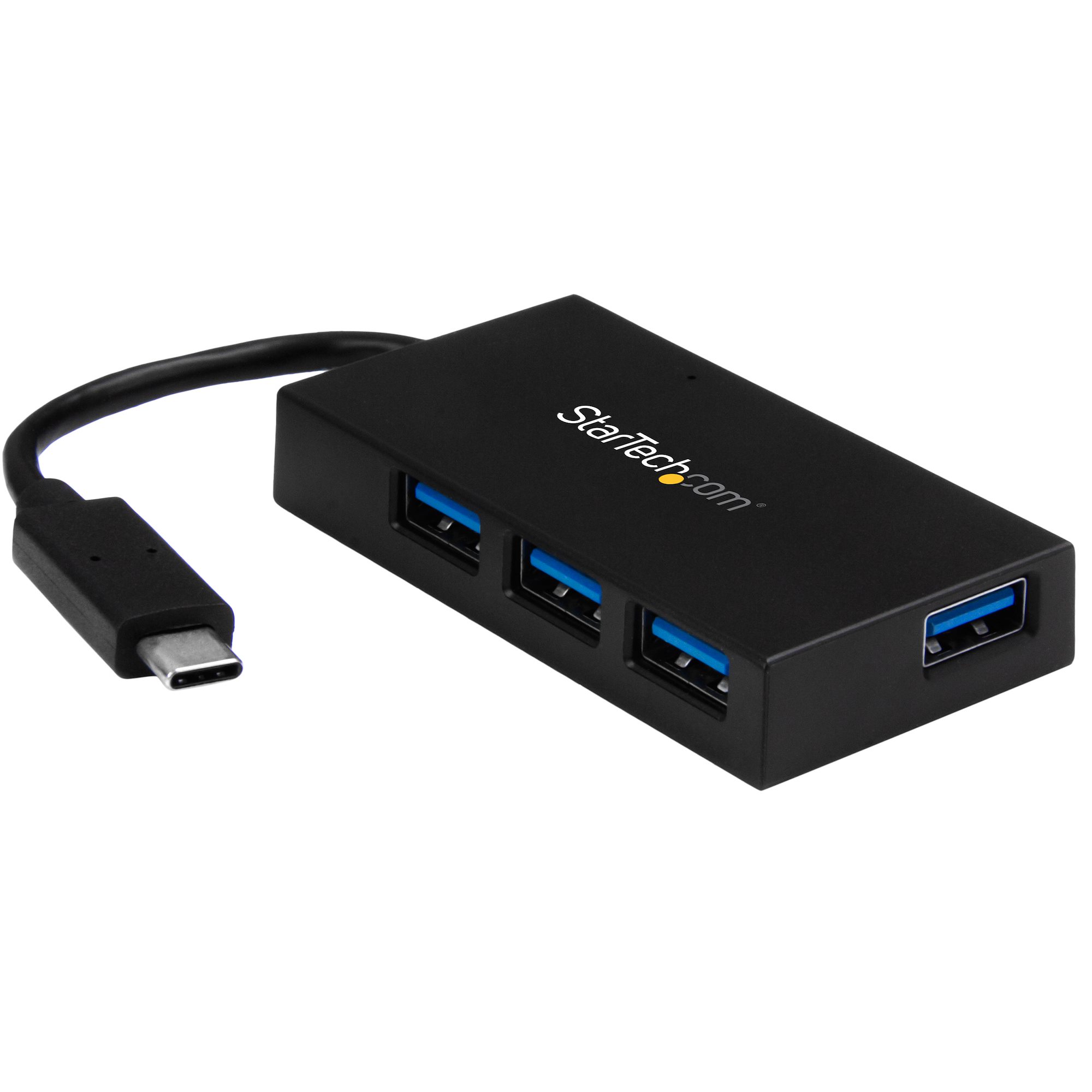 4 PORT USB C HUB USB 3.0 TYPE C PORTABLE POWERED USB C DONGLE