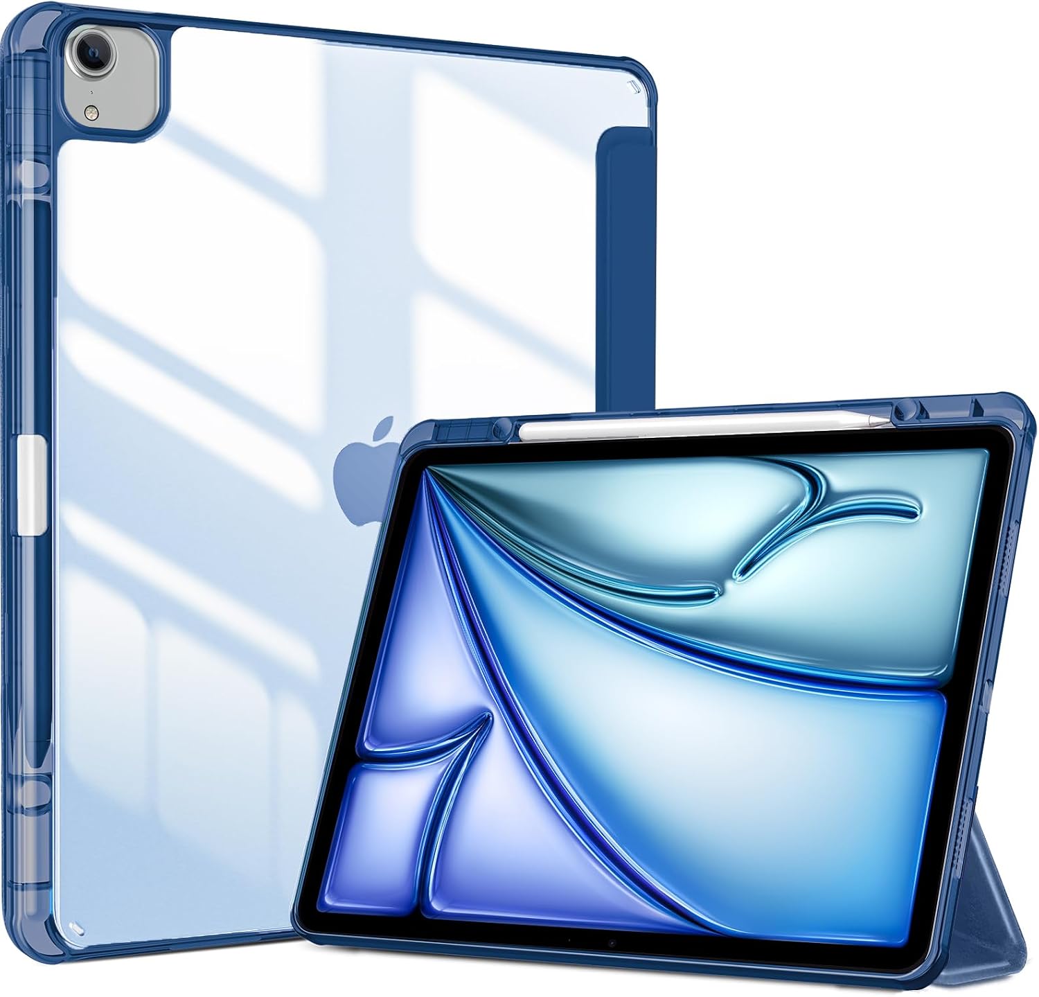 IPAD AIR 13IN M2 M3 CASE/GLASS  CASE + GLASS PROTECTOR