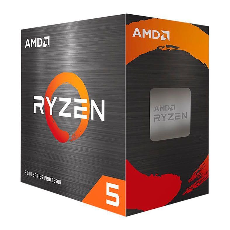 RYZEN 5 5500 WITH WRAITH E      STEALTH COOLER 6/12 65W AM4