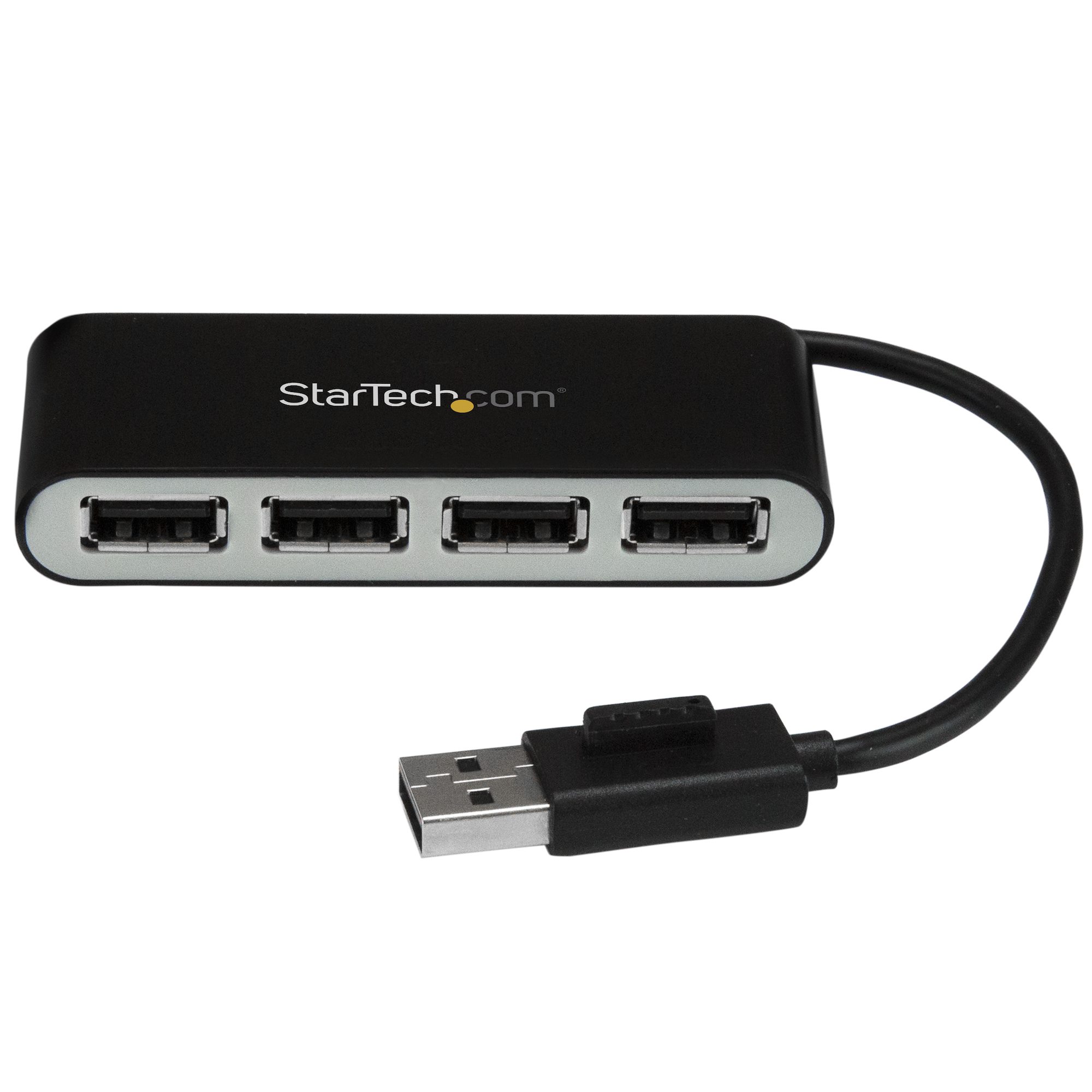 4 PORT USB 2.0 HUB - PORTABLE   MINI EXPANSION USB HUB SPLITTER